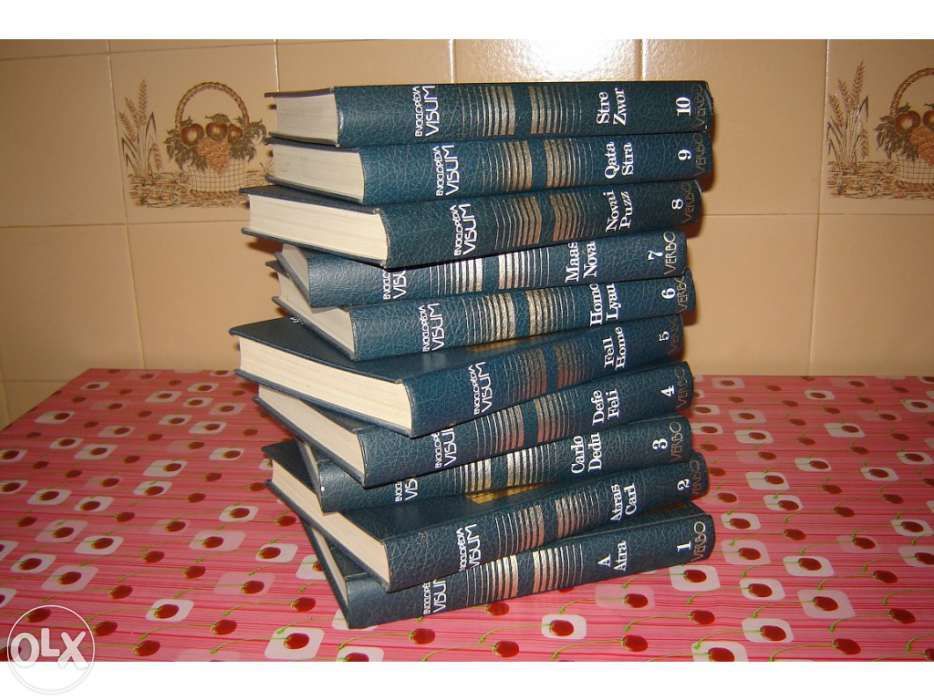 Enciclopedia de 1974 Verbo – Visum – 10 Volumes - como nova