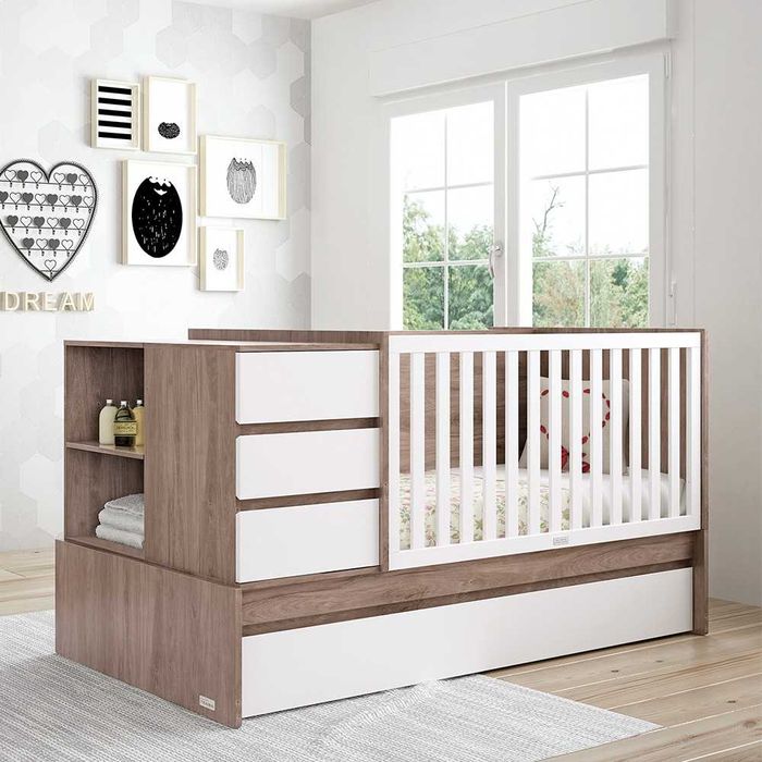 Cama TRAMA convertível/ Carrinho Quinny/ Bangaleiro