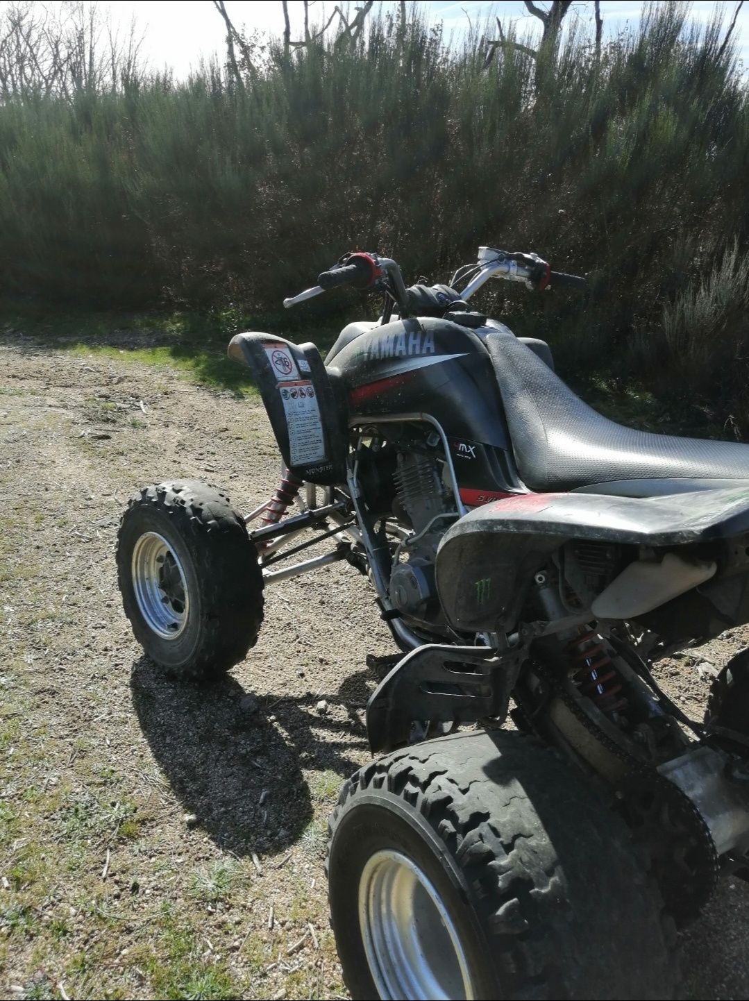 Yamaha raptor 660 sem documentos