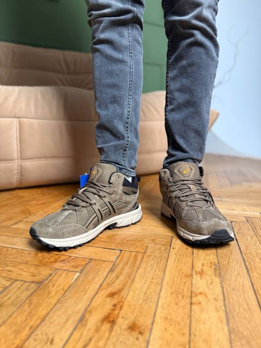 Зимові кросівки Asics Gel-Sonoma 15-50 GTX High Brown Khaki Fur 43,44
