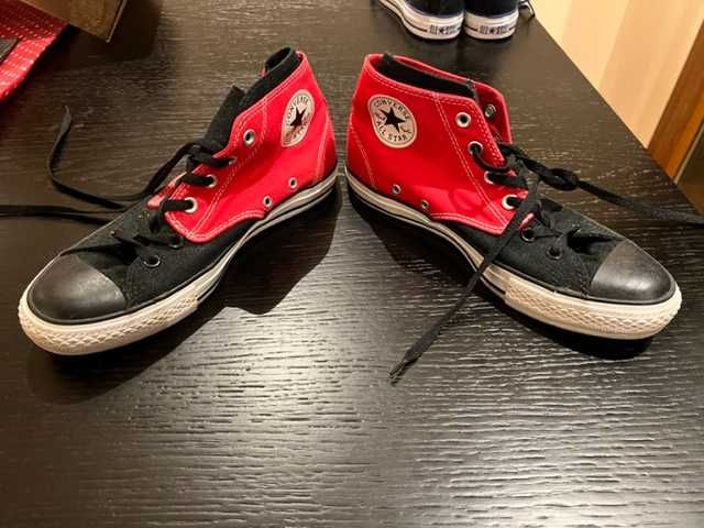 Converse All Star 41.5 vermelho/preto