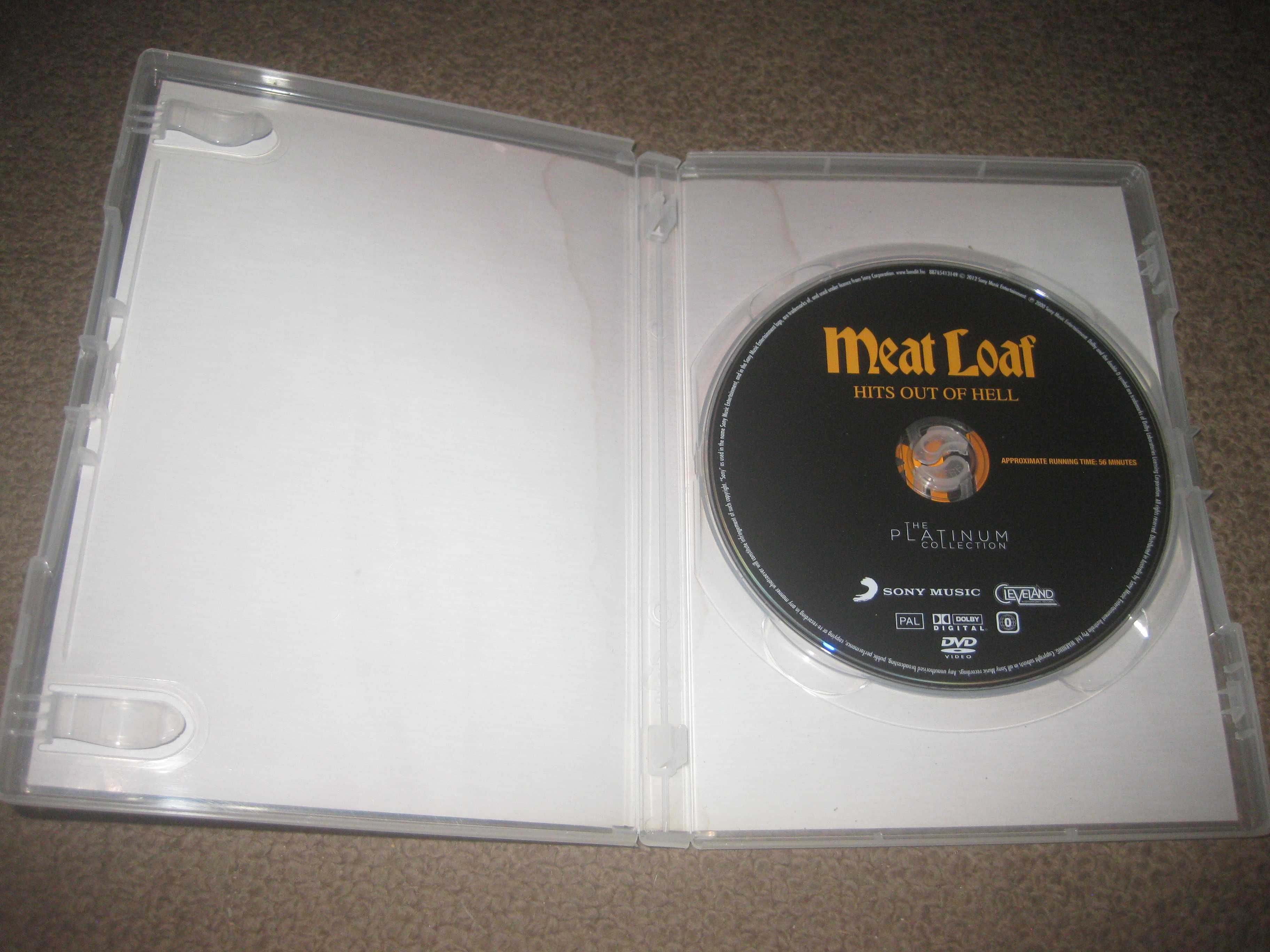 DVD do Meat Loaf "Hits Out Of Hell"