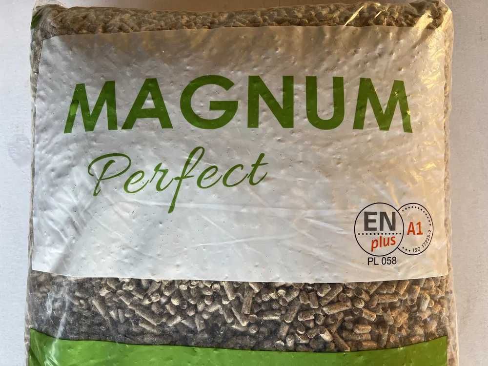 Pellet drzewny Magnum z CZYSTEJ TROCINY!!! Pelet bez dodatków SUPER!!