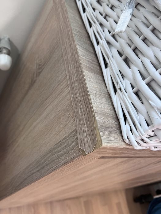 Комод Каспіан KOM2D4S 2-дверна з 4 шухлядами Дуб сонома