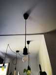 Lampa wisząca na sznurku Żarówka na kablu sznurku