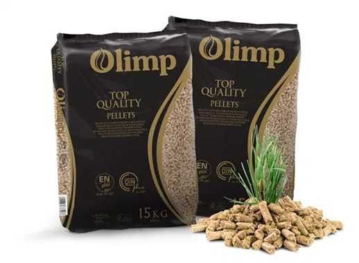Pellet OLIMP ENplus A1 6mm / Pelet Drzewny Wysoka Kaloryczność / 975KG