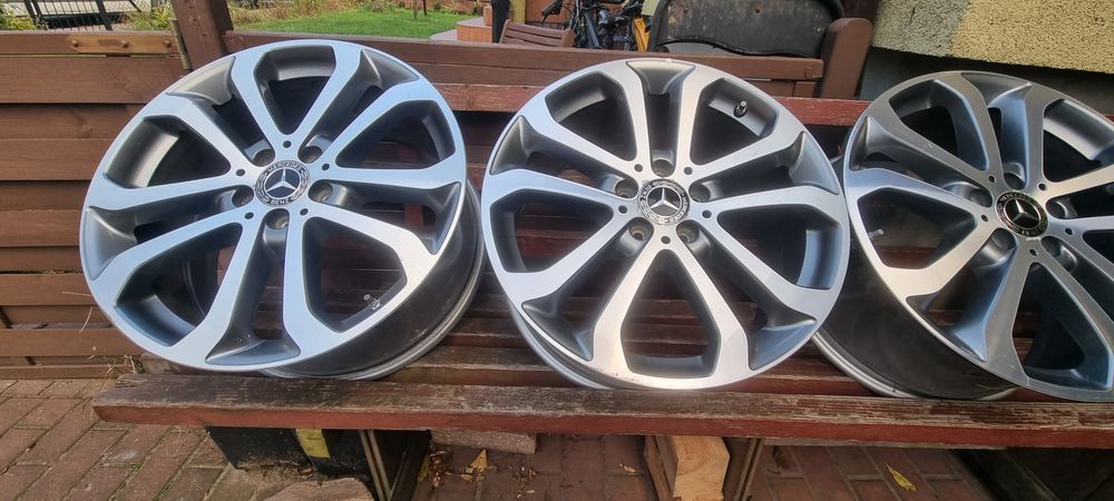 Felgi 5x112x19 Mercedes ML oryginalne z czujnikami ciśnienia