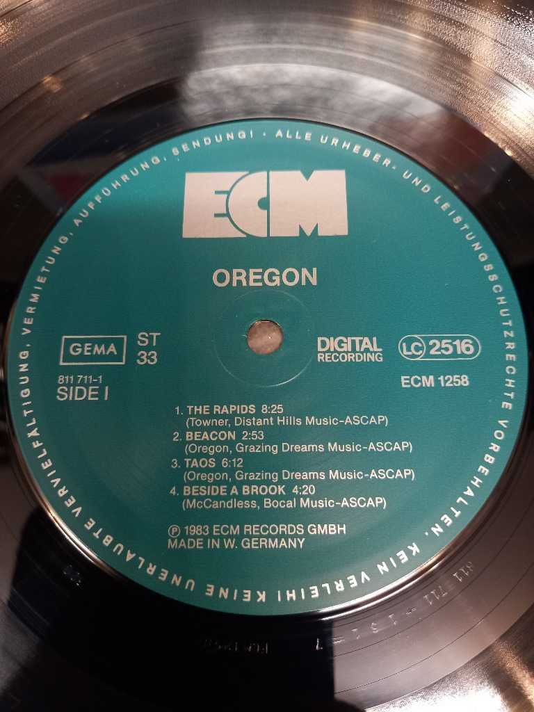 Oregon Collin Walcott ECM płyta winylowa