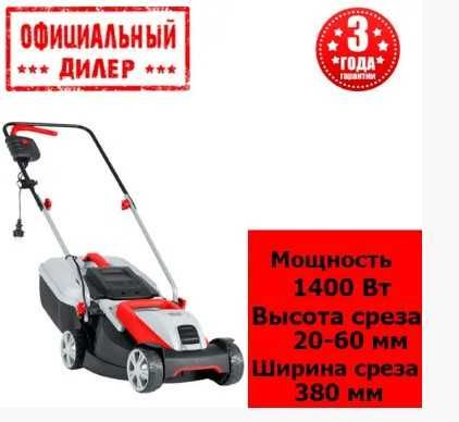 Газонокосилка электрическая AL-KO Classic 3.82 SE (1.4 кВт, 380 мм)