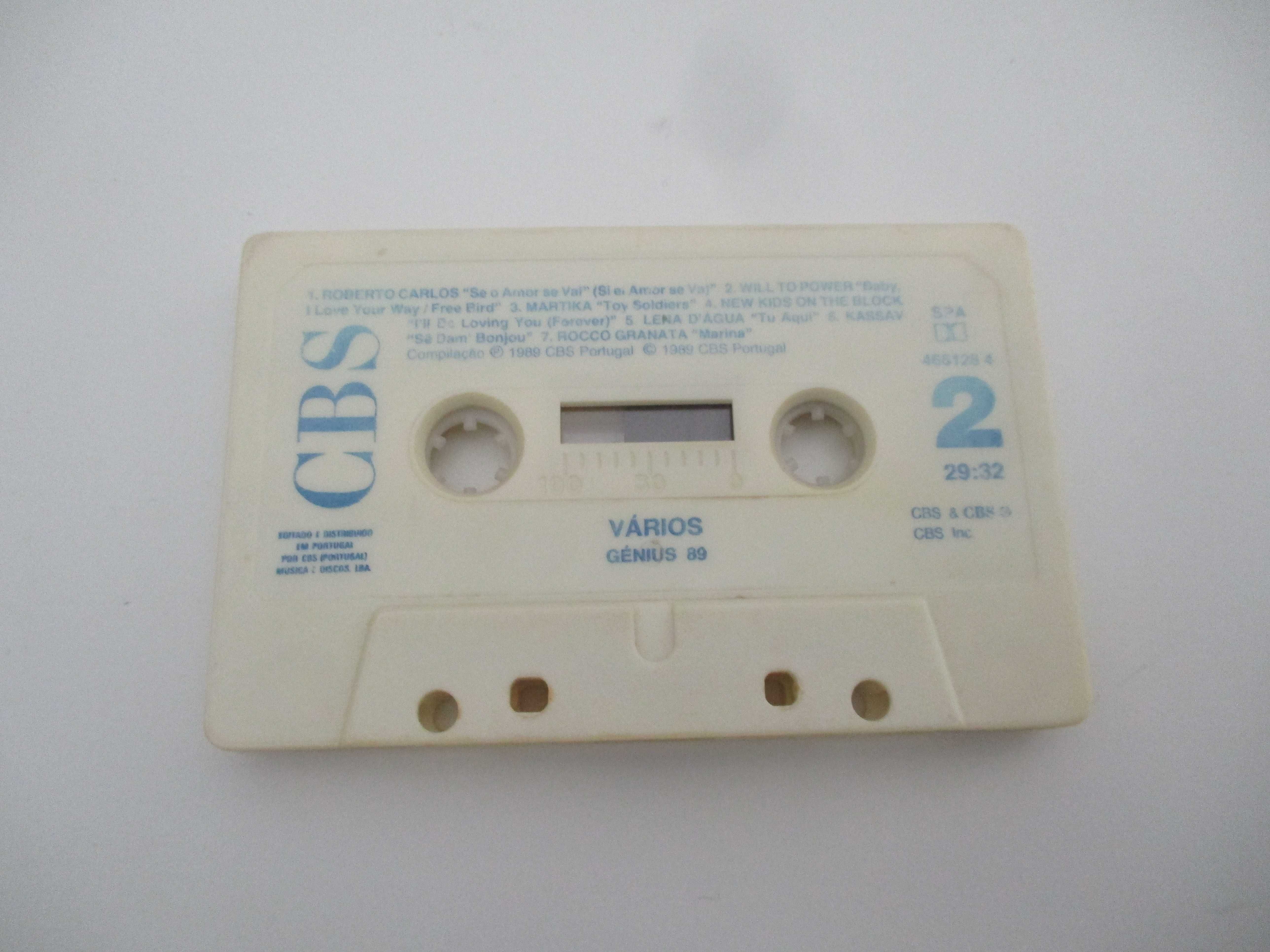 Cassete K7 Genius 89