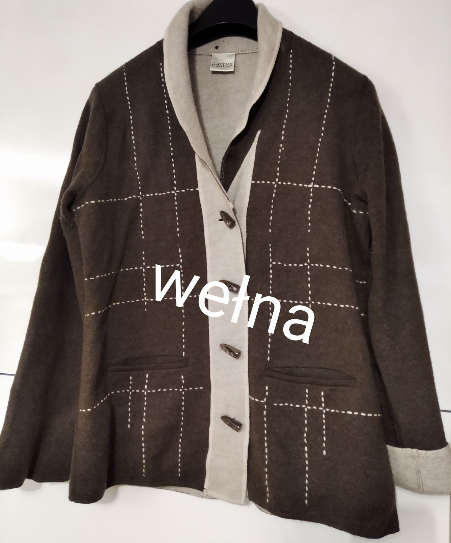 Sweter/żakiet wełna