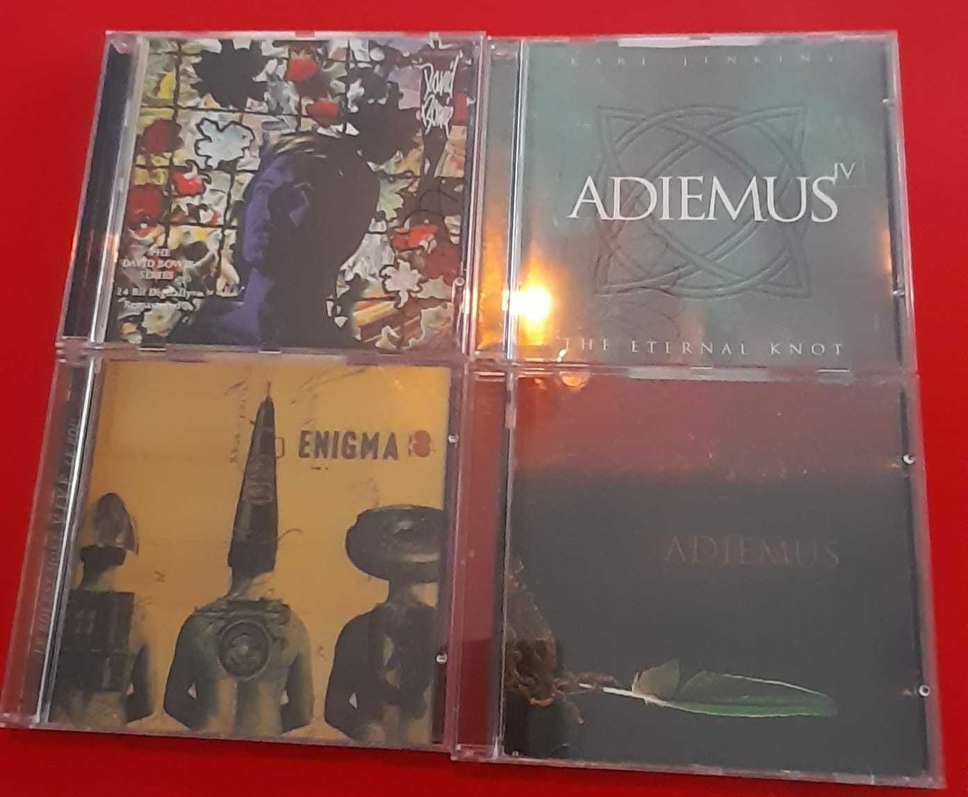 Diversos CDs TOP World Music Adiemus- Enigma - David Bowie