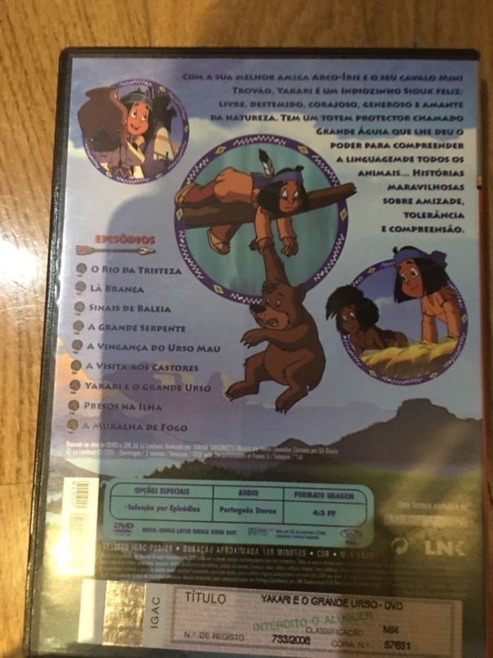 Yakari e o grande urso DVD