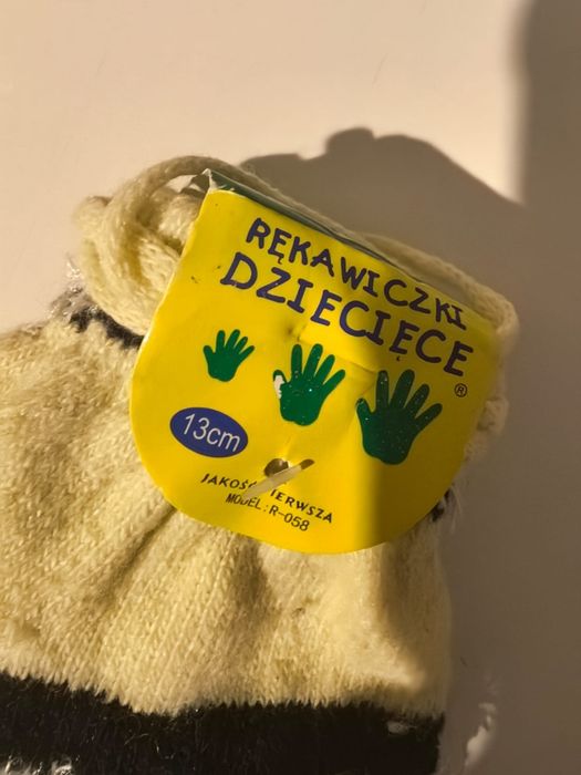 Rękawiczki dziecięce # rękawiczki na sznurku