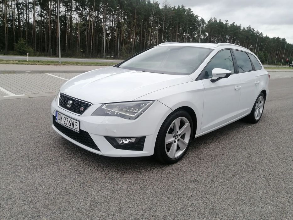 Seat Leon 1.4 TSI FR 140 KM II Wł. Full LED Salon PL Alu17" Biała Perła 03.2014!