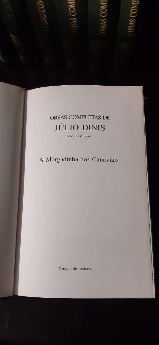 Coleção "Obras Completas de Júlio Dinis"