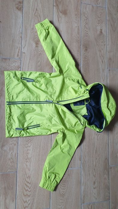 Kurtka chłopięca wiatrówka przeciwdeszczowa Carry