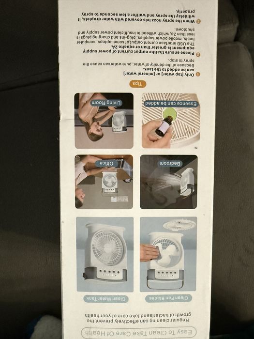 Wentylator chłodzący przenośny