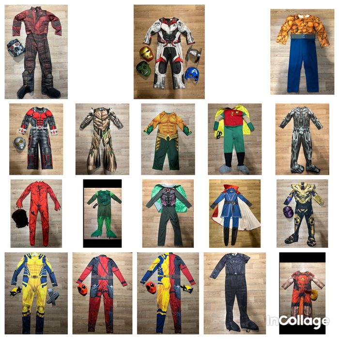 Карнавальный костюм супергерой дедпул расомаха танос человек маравей
