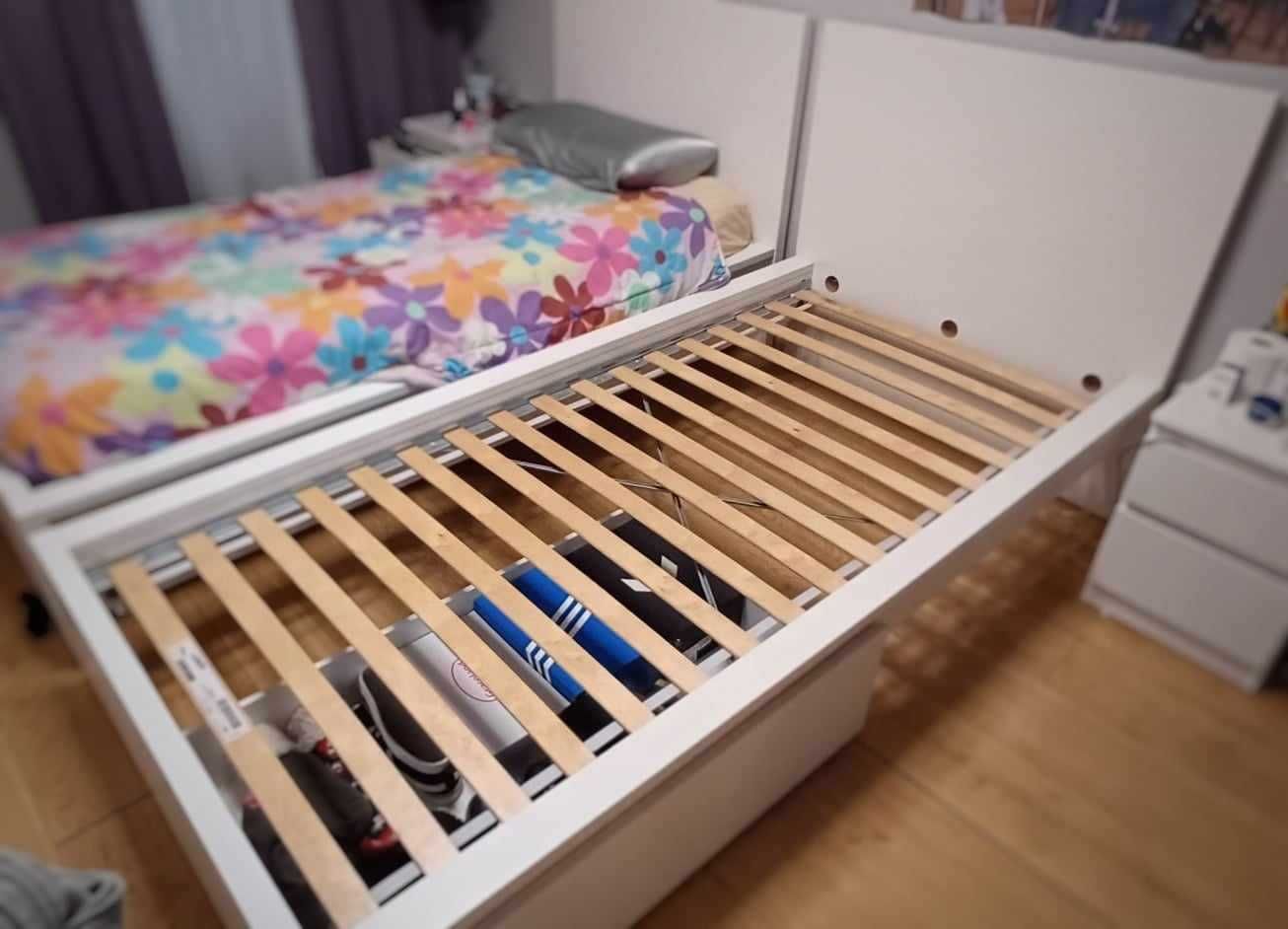 Cama de solteiro IKEA (gaveta incluída)