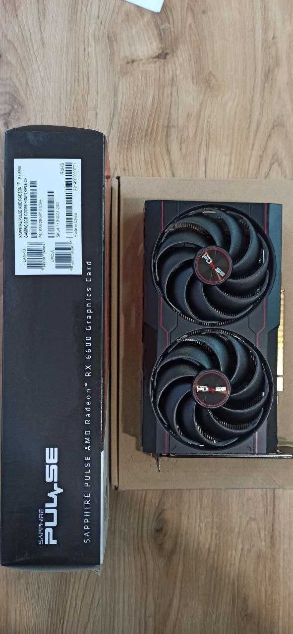 Відеокарта AMD Radeon Sapphire RX 6600 8GB