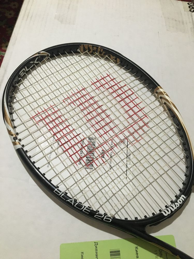 Теннисная ракетка Wilson blede 26(babolat,head)