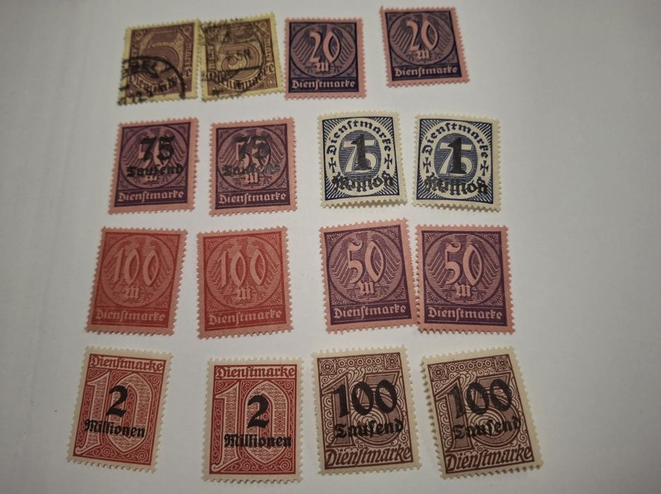 Znaczki pocztowe - redukcja kolekcji