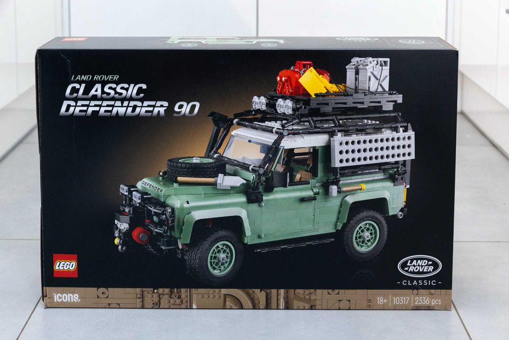 Lego Land Rover Classic Defender Icons 10317