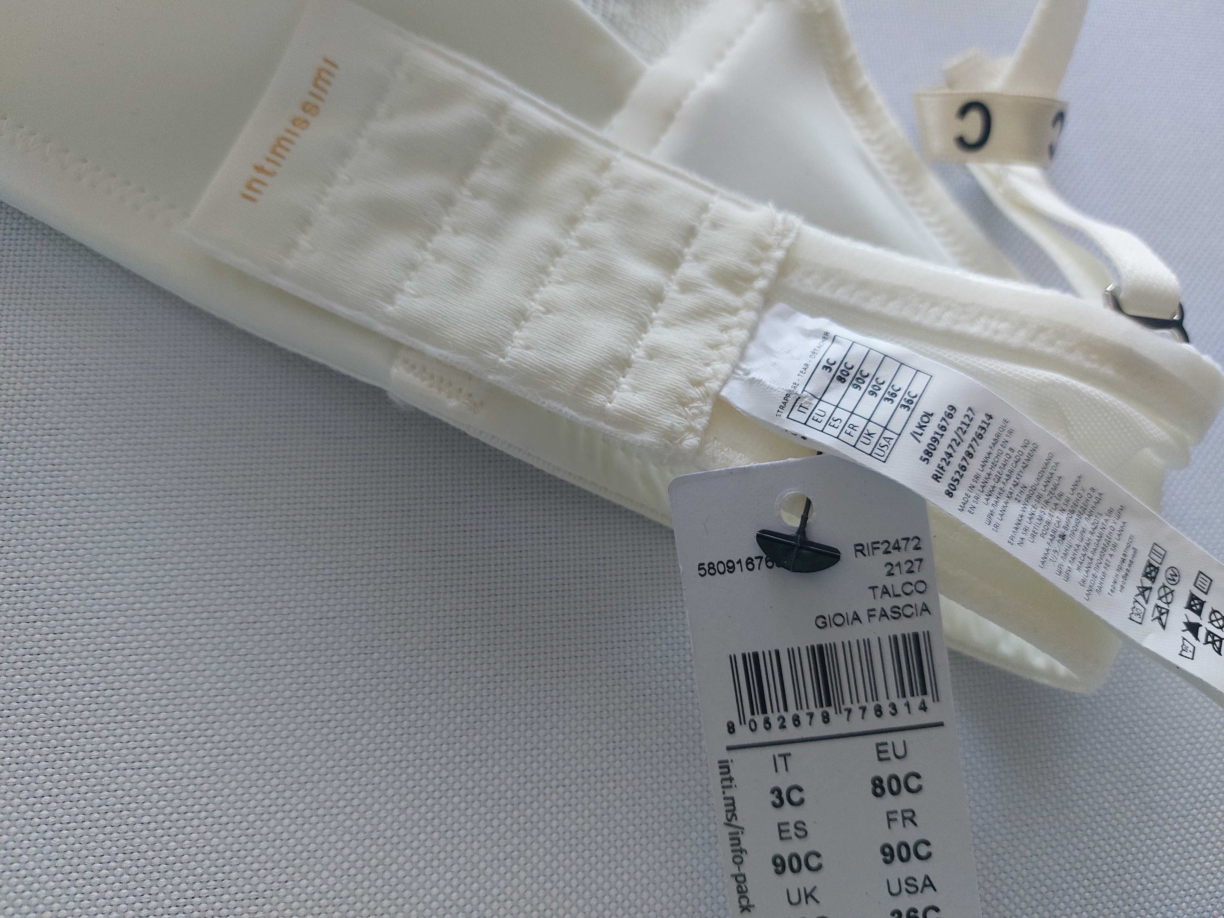 Intimissimi Gioia Fascia opaska push-up bez fiszbin 80C/3C
