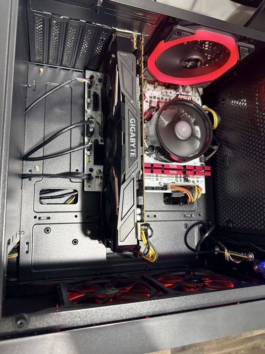 Компьютер Геймерський Ryzen 5+16 ddr4+ssd 512+GTX 1070 8 gb