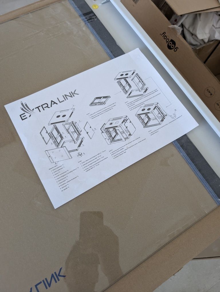 Armário bastidor (rack) 19" de Dupla Secção p/ parede 12U - Cinzento -