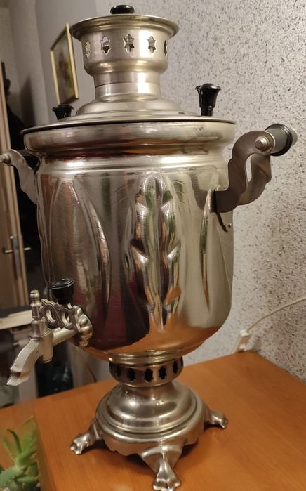 Samowar na węgiel  ZSRR nieużywany