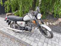 MZ ETZ 125 z dokumentami do renowacji.