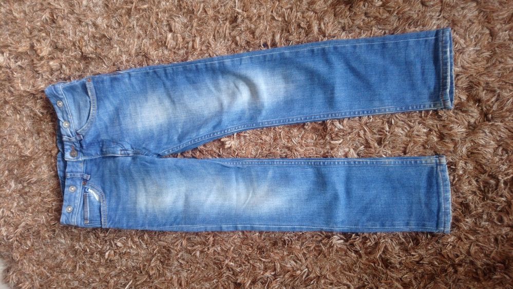 Okazja. Jak nowe H&M spodnie  jeansowe 122 cm chłopak