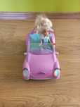 Samochód + lalka barbie