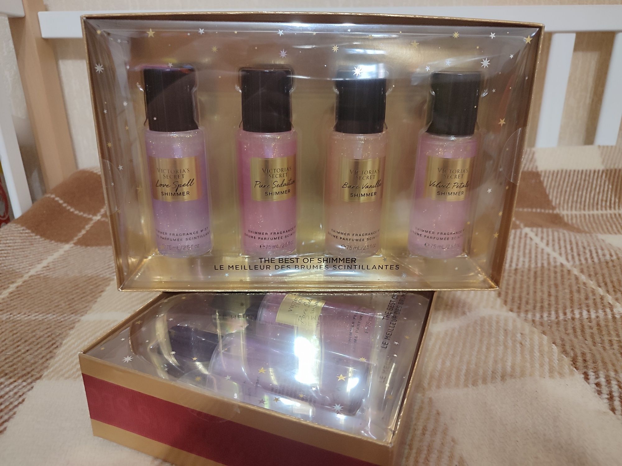 Новий подарунковий набір спреїв Victoria's Secret Shimmer 4 міст Оригі