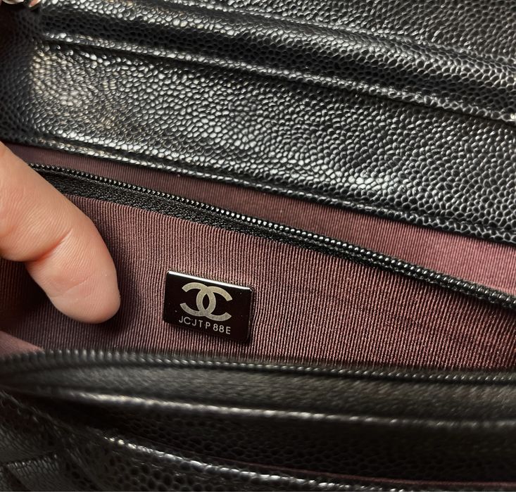 Женская сумка Chanel classic wallet on chain оригинал