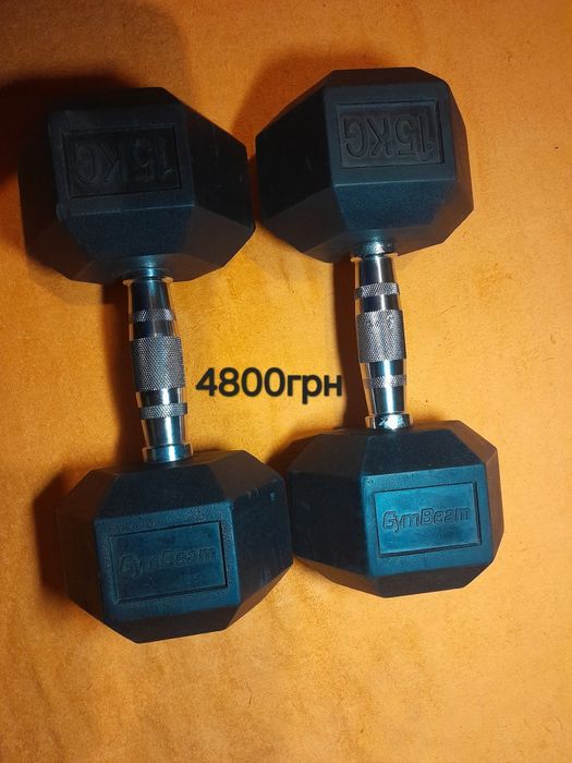 Гексагональные гантели 15кг. 16,18.гиря 16.штанга 28 + гантели