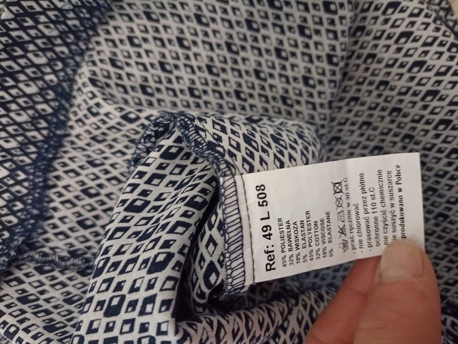 Quiosque sukienka, wzory , kieszenie stan jak nowa, XL