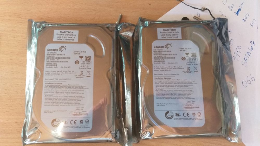 Винчестер / жест диск 3,5" 500 Гб Seagate ST3500312CS новый, SATA.