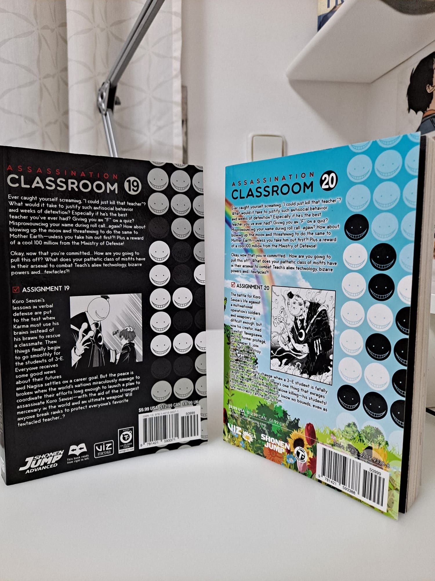 Manga's Assassination Classroom n°19 e 20