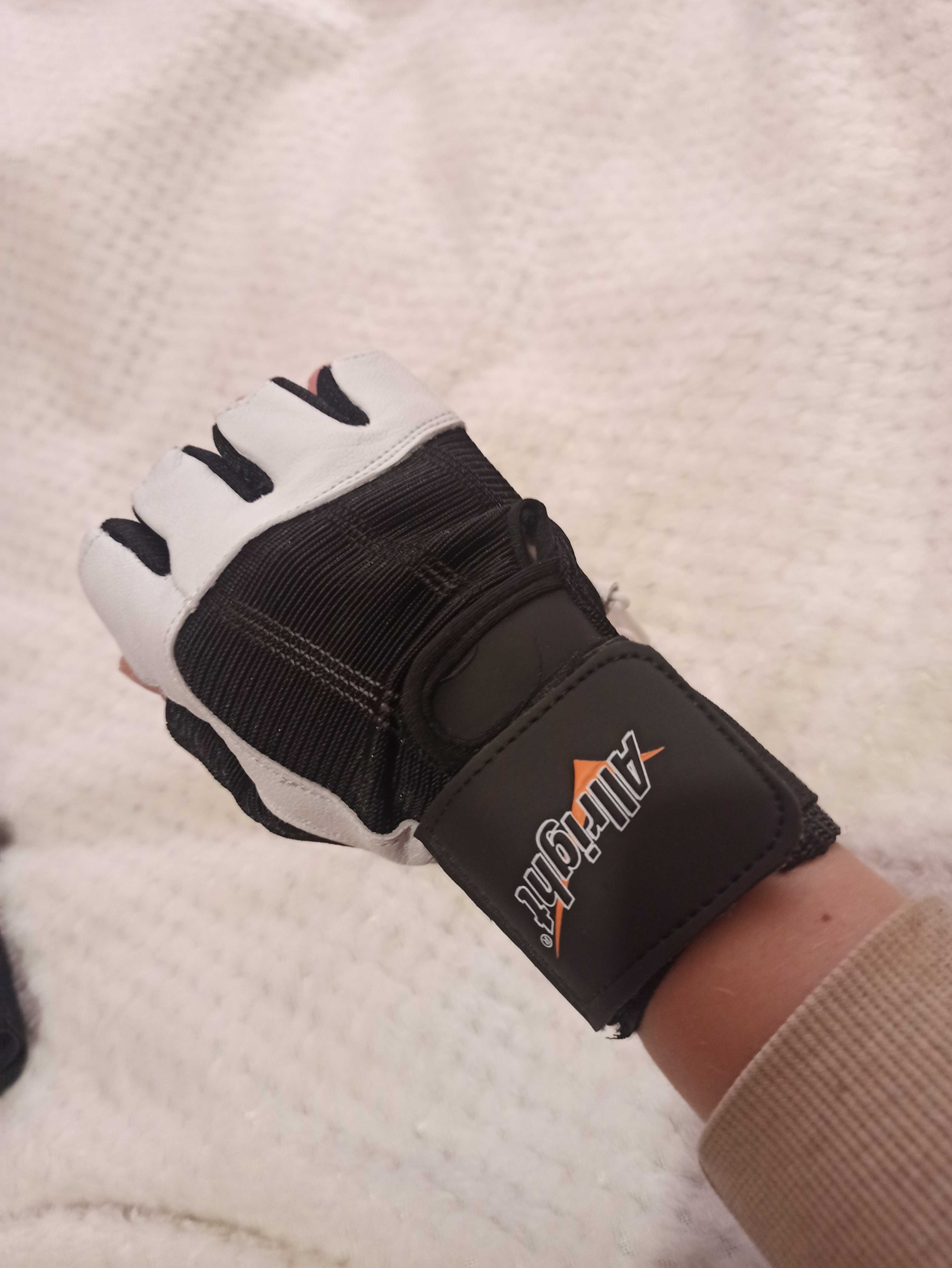 Nowe rękawiczki kulturystyczne rozmiar S