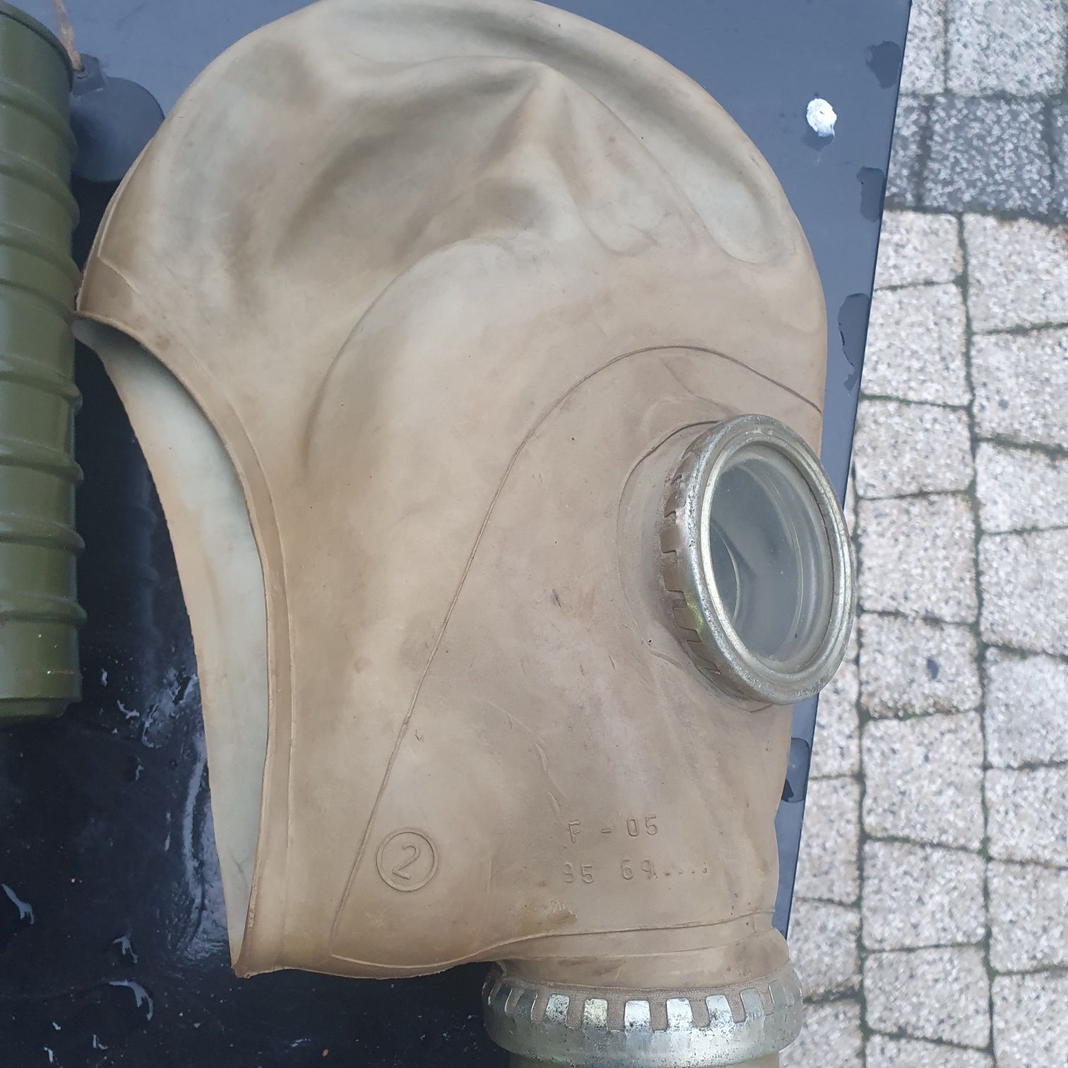 Maska gazowa  wojskowa