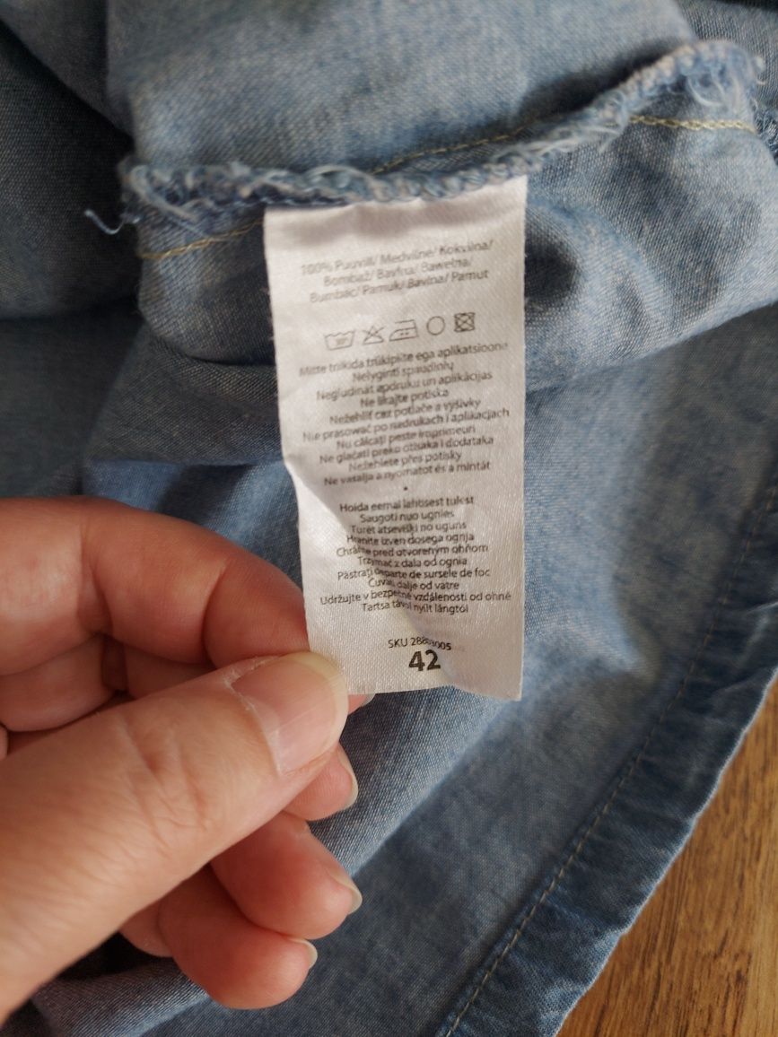 Sukienka jeans rozm 42