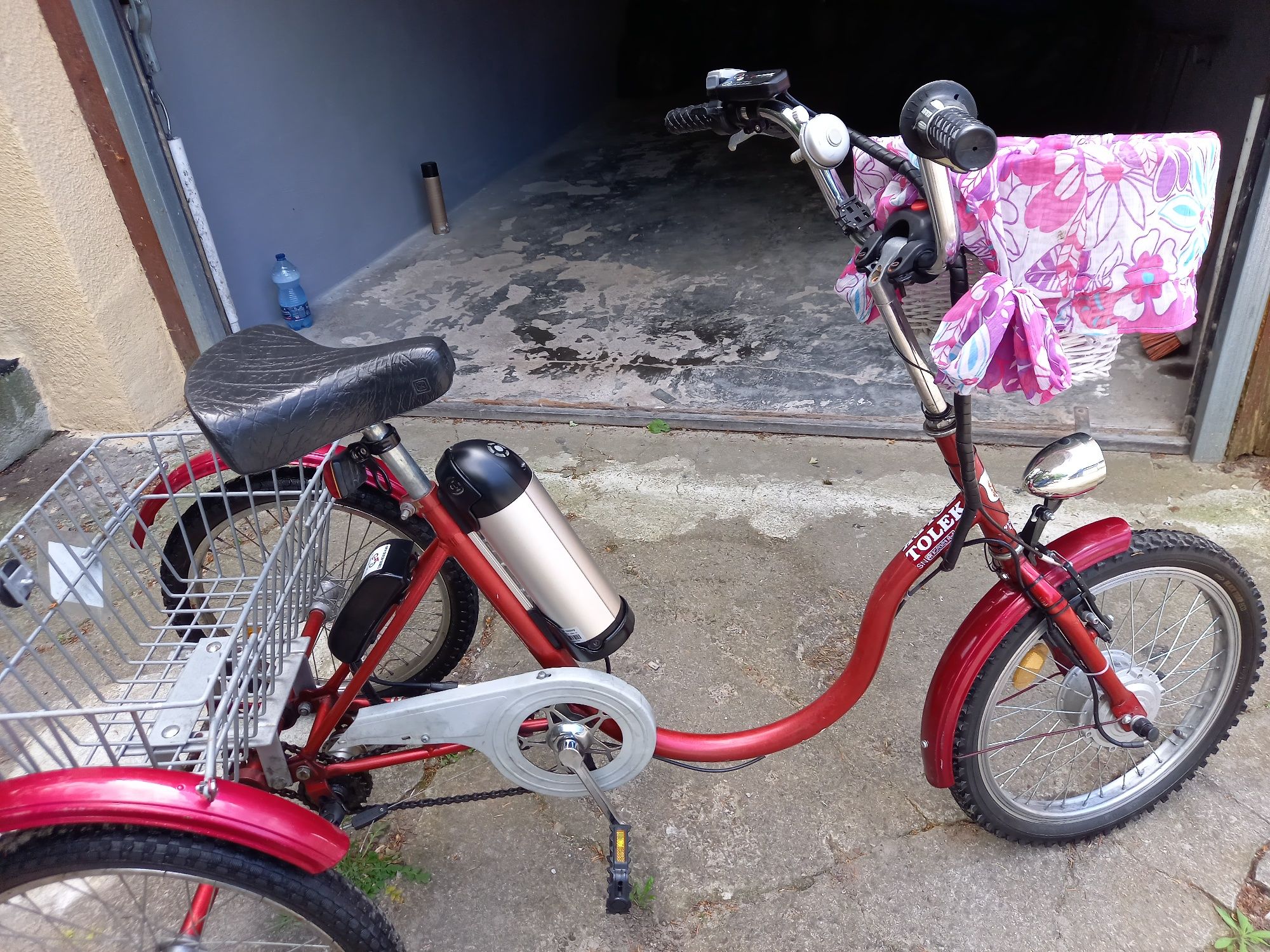 Rehabilitacyjny rower trójkołowy elektryczny Tolek