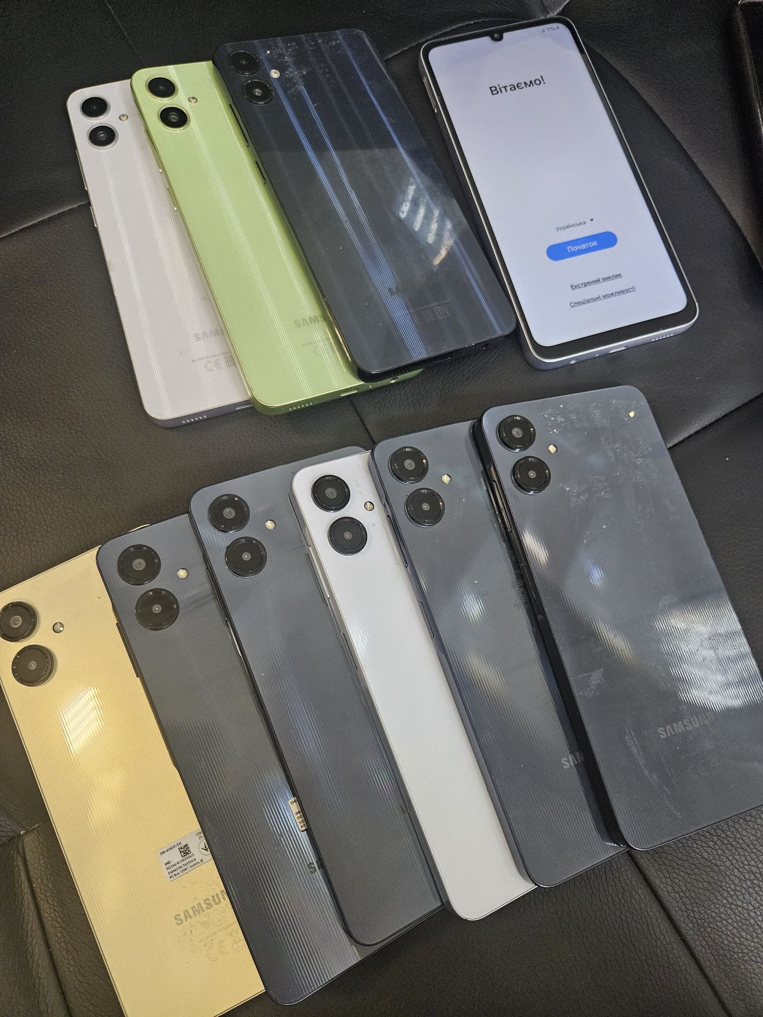 Samsung a05 4/64 gb a055 dual black/green/white самсунг а 05 a055 64