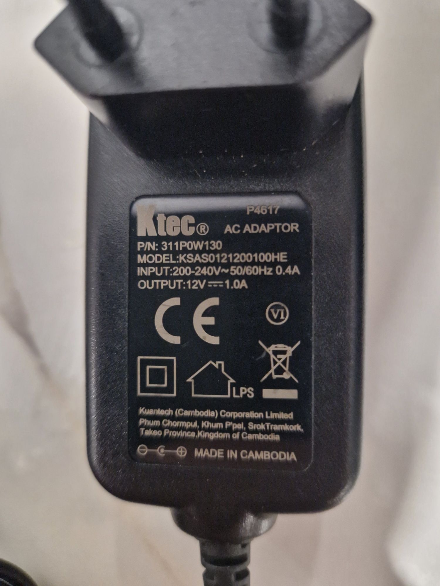 Zasilacz stabilizowany impulsowy 12 v 1 a
