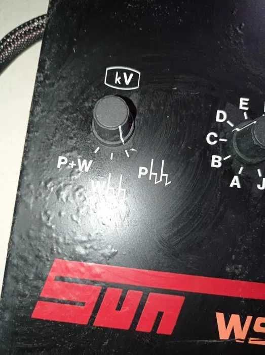 Maquina teste emissões antiga