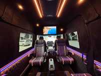 Mercedes-Benz Sprinter 319 / 7+1+1 VIP Business Van / Duża Lodówka/ TV/ Nagłośnienie Premium