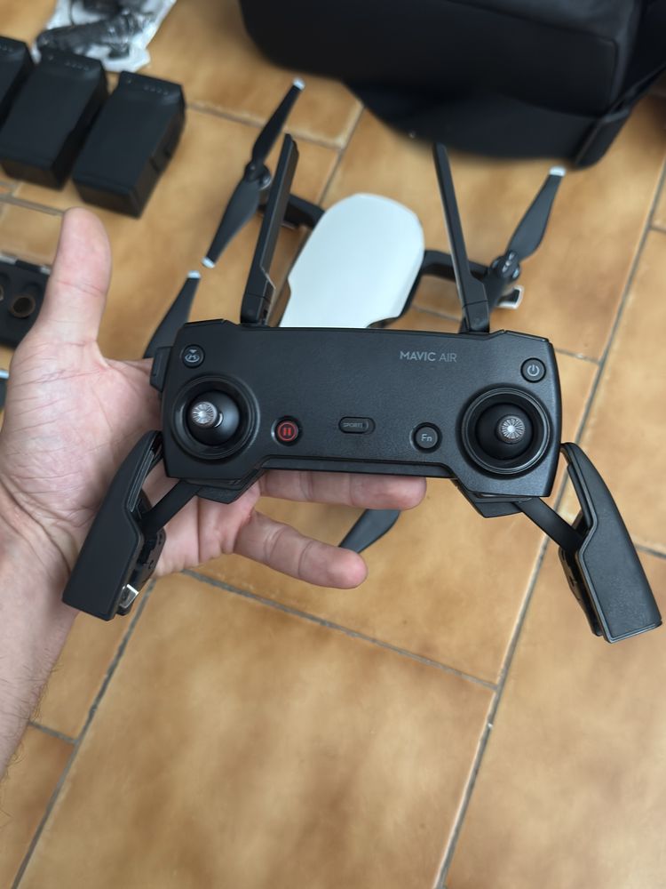 Troco/Vendo Drone Dji Mavic Air combo 4k UltraHD c/extras